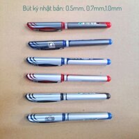 Bút gel Nhật Bản BL57, BL60 ngòi 0.5mm,0.7mm,1.0mm 1 cái. - Ruột 0.5mm - Mực Xanh