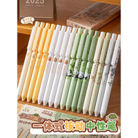 Bút gel rút nhanh khô, bút đen, ngòi ST, sử dụng cho học sinh nam và nữ, học sinh trung học, bút đen phong cách Trung Quốc, bút chữ mượt mà, bút carbon nước, bút đặc biệt cho kỳ thi, bút bi, nạp mực