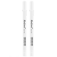 Bút gel trắng đi nét , đi nét mềm mượt - A38 - 2 chiếc