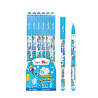 Bút gel xóa được Smartkids Dino EG02 ngòi 0.5mm mực tím, mực xanh, mực đen hộp 12 cây - Mực Xanh