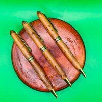 Bút Gỗ Hoàng Đàn Tuyết Lạng Sơn, Bút Ký Tên Chuôi Xoáy Cao Cấp, Bút Hoàng Đàn Đang Lên Tuyết Đẹp