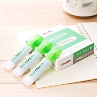 Bút highlight nhấn dòng dạ quang Deli - Cam/ Vàng/ Xanh Lá/ Hồng/ Xanh Dương - S625