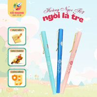 Bút Hoàng Ngọc T07 bút mực ngòi lá tre thân sắt, thiết kế thon gọn sang trọng bút luyện chữ đẹp