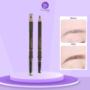 Bút kẻ lông mày Cezanne Eyebrow with Spiral Brush Natural Brown 1.2g
