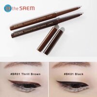 Bút Kẻ Mắt Chống Nước The Saem Eco Soul Powerproof Super Slim Eyeliner (0.1g) - Hàn Quốc