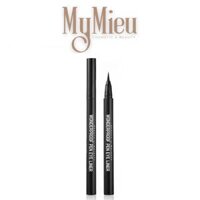 Bút Kẻ Mắt Chống Nước The SAEM Eco Soul Powerproof Super Slim Eyeliner BK01 Black – Màu Đen 0,1Gr