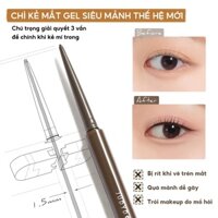 Bút kẻ mắt gel JUDYDOLL mềm mịn khắc họa chính xác chống thấm nước chống cọ xát lâu trôi không lem