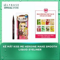 Bút kẻ mắt Isehan Kiss Me Heroine Make Smooth LIQUID Eyeliner, Super Waterproof K590