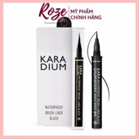 Bút Kẻ Mắt Karadium Waterproof Brush Liner (vỏ trắng)