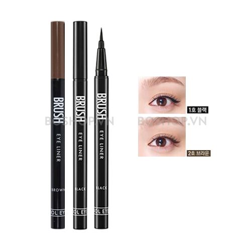 Bút kẻ mắt không trôi Aritaum IDOL Brush Eyeliner