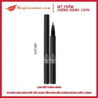 Bút Kẻ Mắt Nước 3CE Super Slim Pen Eyeliner Black ( Đen ) - Đầu Bút Siêu Mảnh