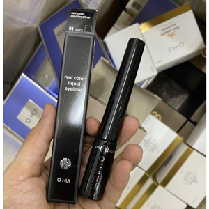 Bút kẻ mắt nước đen tuyền, đầu bút cực mảnh - Ohui Liquid eyeliner