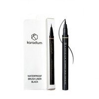 Bút Kẻ Mắt Nước Karadium Waterproof Brush Liner Black