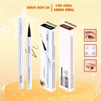 Bút kẻ mắt nước không trôi màu đen nâu Vacosi Iconic Eyeliner 24h phiên bản mới