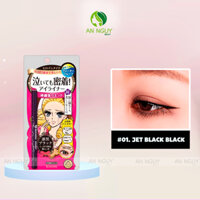 Bút Kẻ Mắt Nước Kissme Smooth Liquid Eyeliner Super Keep Siêu Mượt Không Trôi Màu Đen #01 Jet Black Black