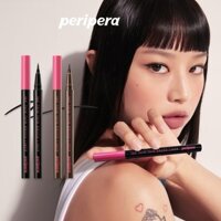 Bút kẻ mắt nước Peripera Ink Thin Thin Brush Liner màu 02 brown 04 nâu trà 0.5g