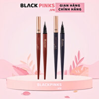 Bút kẻ mắt nước Vacosi siêu lì sắc mảnh - màu đen #01/màu nâu đen #02 5ml