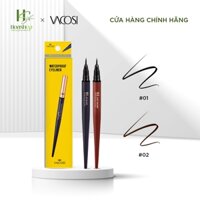 Bút Kẻ Mắt Nước Vacosi Waterproof Eyeliner Pen Siêu Lì Sắc Mảnh 5ml