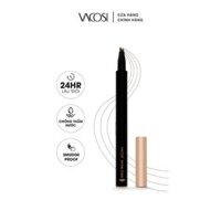 Bút Kẻ Mày Phẩy Sợi VACOSI - REALBROW TATTOO PEN - 03 - Dark Brown