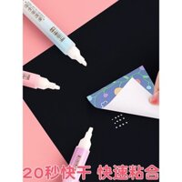 Bút keo chấm trái tim cho bé gái, bút keo học sinh, bút keo chấm khô nhanh đặc biệt, băng dính hai mặt, DIY cho trẻ em