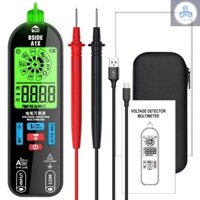 Bút kiểm tra điện vạn năng kỹ thuật số cầm tay BSIDE Máy kiểm tra Diode điện áp chuyên nghiệp Máy đo nhận dạng dây trực tiếp với chức năng tự động tắt và Flashli ANEW-4.1