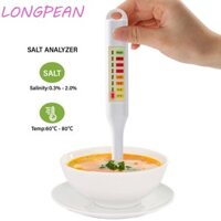 Bút kiểm tra độ mặn LONGPEAN Máy đo độ mặn thực phẩm Điện tử 0,3% -2,0% cho công cụ đo phân tích nhà bếp Máy đo nồng độ muối