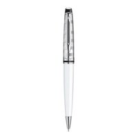 Bút ký cao cấp, Bút bi Waterman Expert III Deluxe white cài trắng