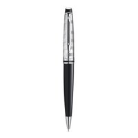 Bút ký cao cấp, Bút bi Waterman Expert 3 Deluxe Black cài trắng