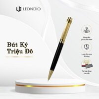 Bút Ký Cao Cấp, Bút ký khắc tên, bút viết Leon Dio Mentalen Black, bút bi xoay, khắc tên