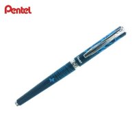 Bút ký cao cấp Pentel K611 ngòi 0.7mm LR7 kèm hộp  Bút gel nước Nhật Bản thiết kế nắp đậy vỏ màu - K611-S1 xanh vằn