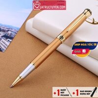 Bút ký dạ bi cao cấp Picasso 903RG màu vàng Mặt Nạ Châu Phi kèm hộp chính hãng