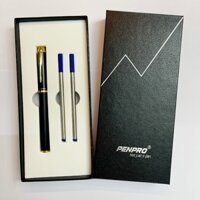 Bút ký hộp da cao cấp Penpro, tặng kèm túi đựng quà