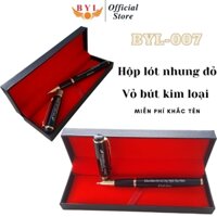 Bút Ký Khắc Tên BYL-007/Bút Bi Vỏ Kim Loại/Bút Quà Tặng