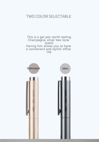 Bút ký kim loại Xiaomi 0.5mm Refill cho Xiaomi Bút ký Deli Bút ký Swiss Refill Roller Roller Ball Sign Bút Mi Xiomi Bút ký STL2027-GLD STL2027-SR
