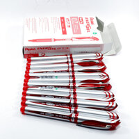 Bút ký Pentel ENERGEL nét bút 0.50.71.0mm màu xanh, đỏ - Nét bút 0.7mm - Đỏ