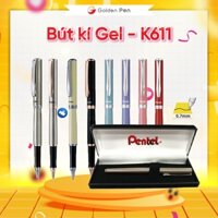 Bút Ký Pentel Sterling K611 0.7mm Cao Cấp - Bút Ký Mực Gel Nét Mượt Nhanh Khô