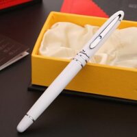 Bút ký Picasso 608RW – Trắng  (Tặng 1 Ruột xanh + 1 Túi nhung đựng bút)