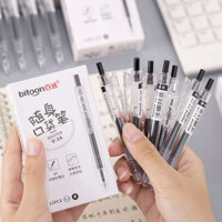 bút ký tên cao cấp ruột bút Bút bỏ túi Bút trung tính mini siêu ngắn siêu ngắn kiểu dáng ngắn instagram Bút trung tính mini siêu ngắn dùng cho học sinh nhanh khô kiểu ấn đen Bút nước thanh ngắn bút ký cầm tay bút bi nhỏ bút bỏ túi bút ngắn 0,5 đầu ống kim