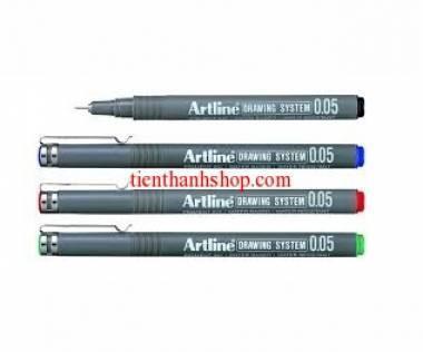 Bút vẽ kỹ thuật Artline Japan EK-2305 (2305BK) - 0.05mm