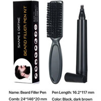 Bút làm đầy râu bốn ngạnh bút râu mực khô bộ mới
