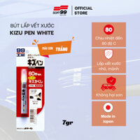 Bút lấp vết xước sơn ô tô, xe máy màu trắng Kizu Pen White BP-51 Soft99