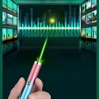 Bút Laser Tia xanh lá Dài 9cm Sạc Type C