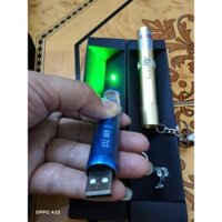 Bút Laze Đèn Laser Tia Xanh Lá 005 dài 11cm sạc trực tiếp usb