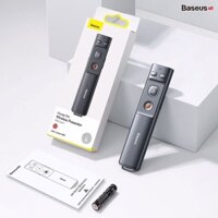 ✅BÚT LED TRÌNH CHIẾU BASEUS Orange Dot Wireless Presenter( Rd Laser) Reddot Winner 2020 -Hàng Chính Hãng
