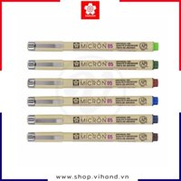 Bút line đi nét vẽ kỹ thuật Sakura Pigma Micron 05 - Ngòi 0.45mm