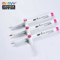 Bút Line Hồng Đi Nét Chuyên Nghiệp Marvy 4600 - Brush