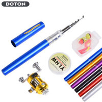 Bút Loại Sợi Thủy Tinh Gia Cố Cần Câu Di Động Mini Bỏ Túi Đá Cần Câu Cá Cho Cần Biển Bộ Dụng Cụ Câu Cá Quà Tặng Hoàn Hảo Cho Bạn Bè