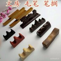 Bút lông, bút lông, bút lông, gỗ đặc, gỗ Đàn hương đen, phong cách cổ, trang trí phòng học sáng tạo, bút lông, bút lông, bút lông, Bán Buôn