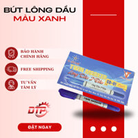 Bút lông dầu 2 đầu GStar - Màu xanh