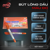 Bút lông dầu 2 đầu GStar - Màu đỏ